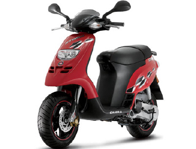 Gilera Storm rosso dragon