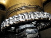 Хорошо смазанная цепь