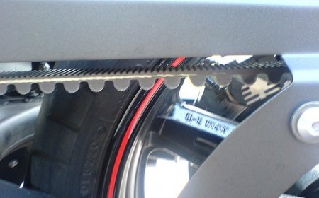 Хорошо видно устройство ремня