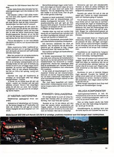 GSX250 magazine article