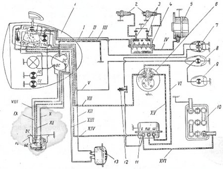 СХЕМА: УРАЛ-2 модель М-63