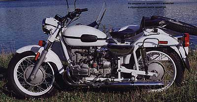 «УРАЛ Тройка», классический мотоцикл с коляской.