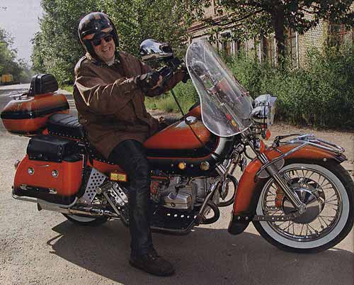 Хамелеон. Тюнинг мотоцикла Урал-Вояж.