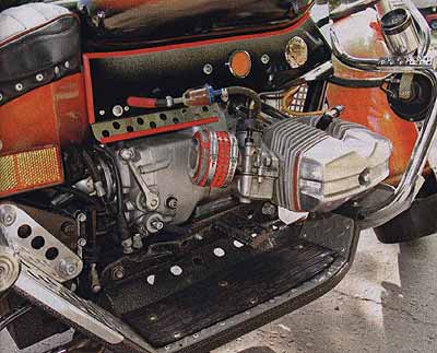 Хамелеон. Тюнинг мотоцикла Урал-Вояж.