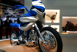 Тканевый концепт-байк от Yamaha на Токийском мотошоу
