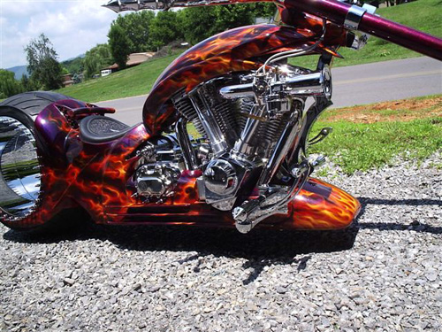Hubless Monster Motorcycle 